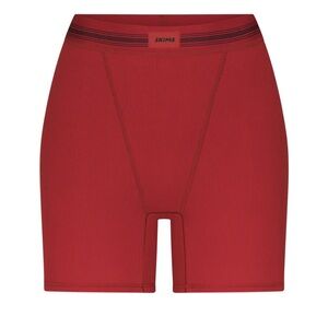SKIMS Cotton Rib Boxer Red